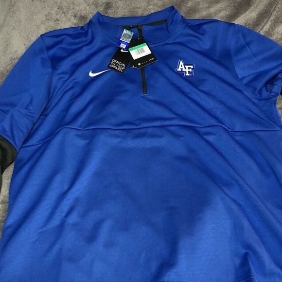 NWT Nike NCAA Air Force Falcons 1/4 Zip On-Field Pullover Sz XL - Picture 1 of 5
